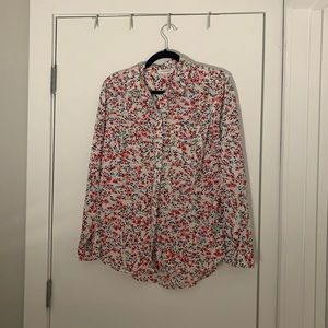 Floral Button Down Top